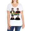 dobre twins Ladies Curvy T-Shirt