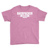Backpacker Explore The World Youth Tee