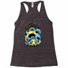 child and monsters Racerback Tank