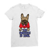 the snuggle is real Ladies Fitted T-Shirt