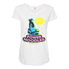 power noodles Maternity Scoop Neck T-shirt