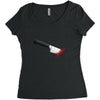 stabbed Women's Triblend Scoop T-shirt