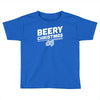 beery christmas hops drinking beer funny Toddler T-shirt