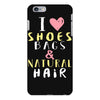 shoes bags natural hair iPhone 6 Plus/6s Plus Case