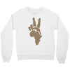 peace to africa Crewneck Sweatshirt