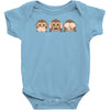 new! monkey Baby Bodysuit