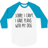 SORRY, I CAN'T. 3/4 Sleeve Shirt