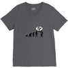 stop following me monkey V-Neck Tee