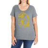 house od badger Ladies Curvy T-Shirt