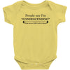 people say i'm condescending Baby Bodysuit