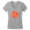 its Summer Time Women's V-Neck T-Shirt
