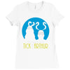 tick and arthur Ladies Fitted T-Shirt