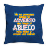 no me provoques porque Throw Pillow