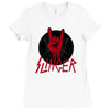 web slinger Ladies Fitted T-Shirt