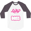 lady lift like a boss 3/4 Sleeve Shirt