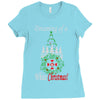 dreaming of a white christmas Ladies Fitted T-Shirt
