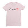 its my Heart Ladies Fitted T-Shirt