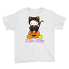 kitty halloween Youth Tee