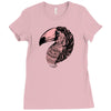 guacamaya bird amazonas wings Ladies Fitted T-Shirt