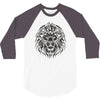 lion el rich eyes 3/4 Sleeve Shirt