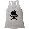 apple skull Racerback Tank