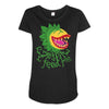 feed me Maternity Scoop Neck T-shirt