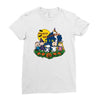 peanuts gang Ladies Fitted T-Shirt
