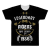 legendary riders are born in 1956 All Over Men's T-shirt