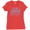 i`m an engineer so to save time lets assume i`m right Ladies Fitted T-Shirt