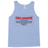 Free Orgasm Coupon Tank Top