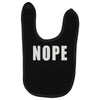 nope (2) Baby Bibs