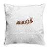 retro evolution Throw Pillow