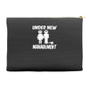 under new management stag night wedding mens Accessory Pouches