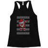 ugly santa dabbing Racerback Tank
