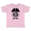 skull with beard Toddler T-shirt