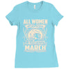 women march Ladies Fitted T-Shirt