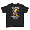 Training To Beat Goku Youth Tee