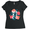 mexico Women's Triblend Scoop T-shirt