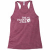 husky face Racerback Tank