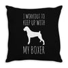 workout Throw Pillow