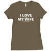 I Love It When My Wife Lets Me Go Climbing Ladies Fitted T-Shirt