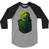 pocket raptor 3/4 Sleeve Shirt