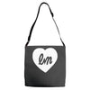little mix logo heart Adjustable Strap Totes
