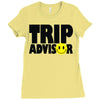 trip advisor Ladies Fitted T-Shirt