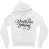 brushpen l Zipper Hoodie