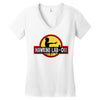 hawkins lab parody Women's V-Neck T-Shirt