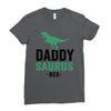 Daddysaurus Ladies Fitted T-Shirt