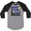 tardis starry night 3/4 Sleeve Shirt