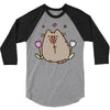 Pusheen The Cat 3/4 Sleeve Shirt