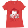 we all float down here Ladies Fitted T-Shirt
